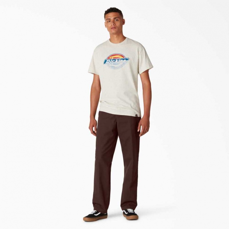 Dickies Skateboarding Slim Fit Pants Čokolády Hnědé | CZ0001151