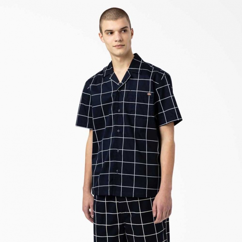 Dickies Skateboarding Summit Krátké Sleeve Shirt Tmavě Blankyt | CZ0001243