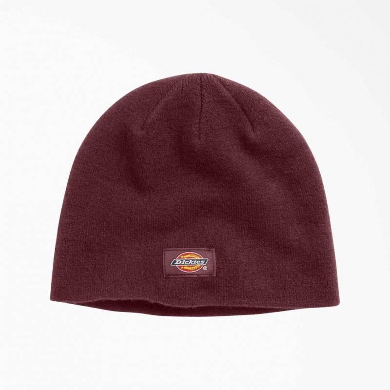 Dickies Skull Beanie Vínové | CZ0002064