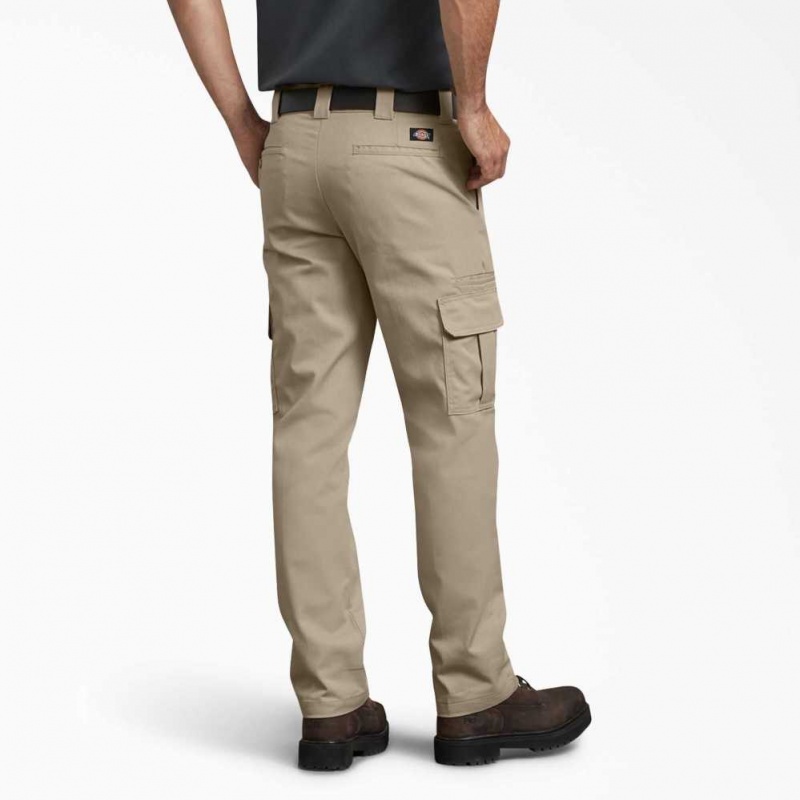 Dickies Slim Fit Rovný Leg Cargo Pants Desert Sand | CZ0002414