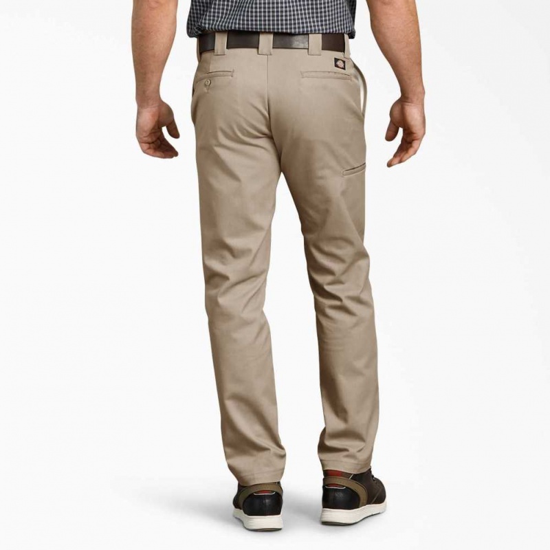 Dickies Slim Fit Taper Leg Multi-Use Pocket Pracovní Pants Desert Sand | CZ0000072