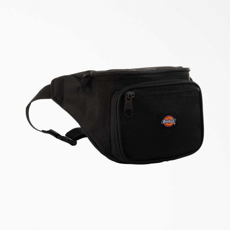 Dickies Solid Color Fanny Pack Černé | CZ0002106