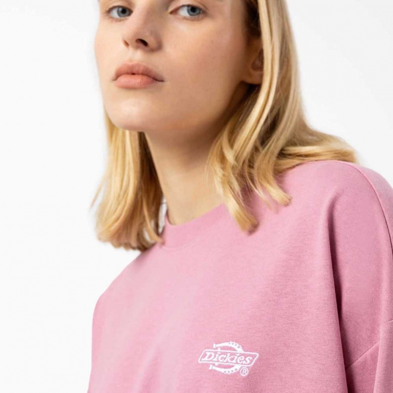 Dickies Summerdale Long Sleeve T-Shirt Foxglove | CZ0000774