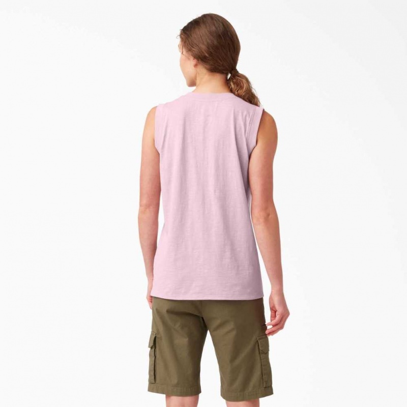 Dickies Tank Top Mauve Shadows | CZ0000468