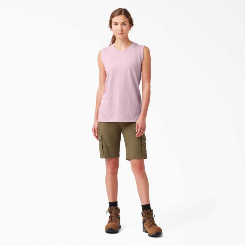 Dickies Tank Top Mauve Shadows | CZ0000468