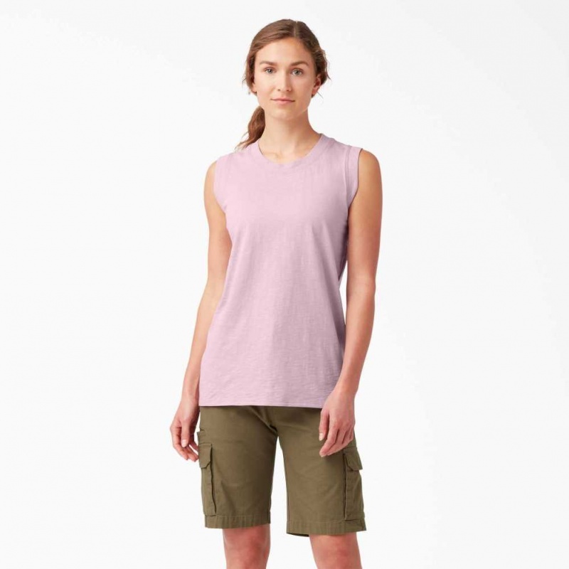 Dickies Tank Top Mauve Shadows | CZ0000468