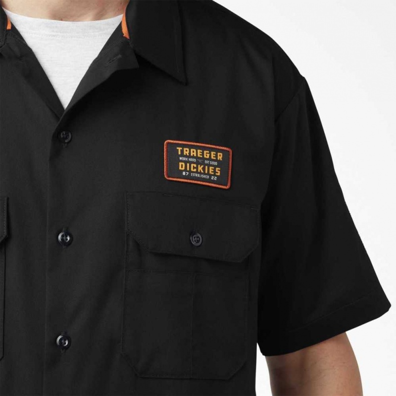 Dickies Traeger x Dickies Ultimate Grilling Shirt Černé | CZ0001191