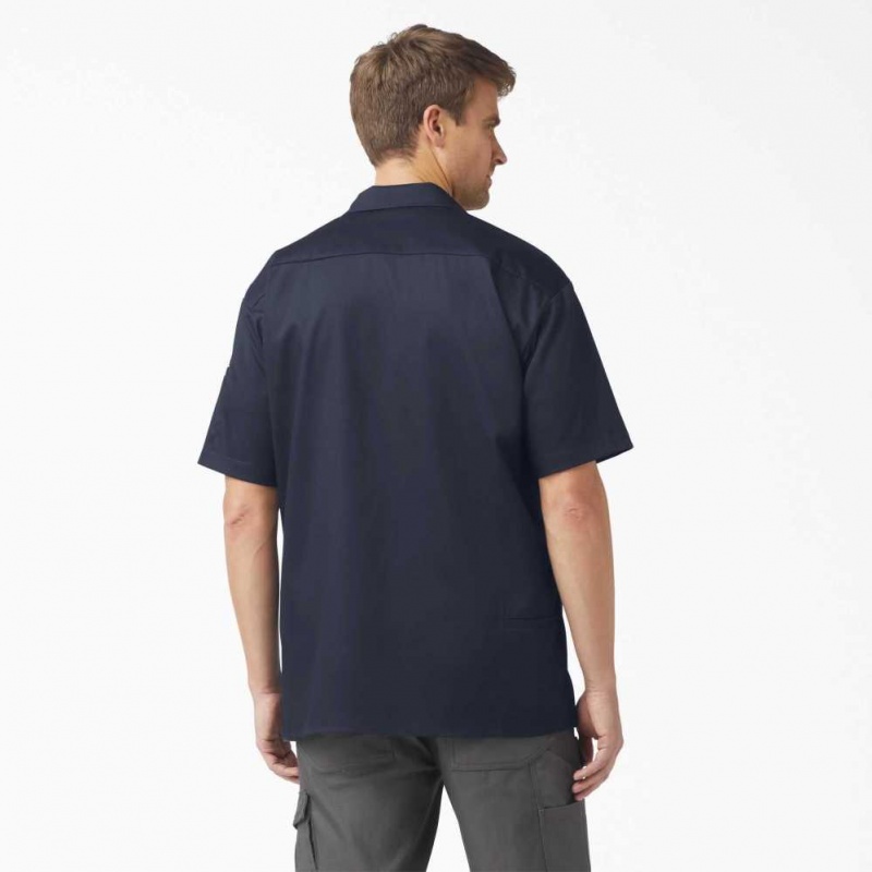 Dickies Traeger x Dickies Ultimate Grilling Shirt Tmavě Tmavě Blankyt | CZ0001218