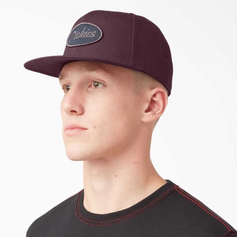 Dickies Twill Byty Bill Cap Vínové | CZ0002065