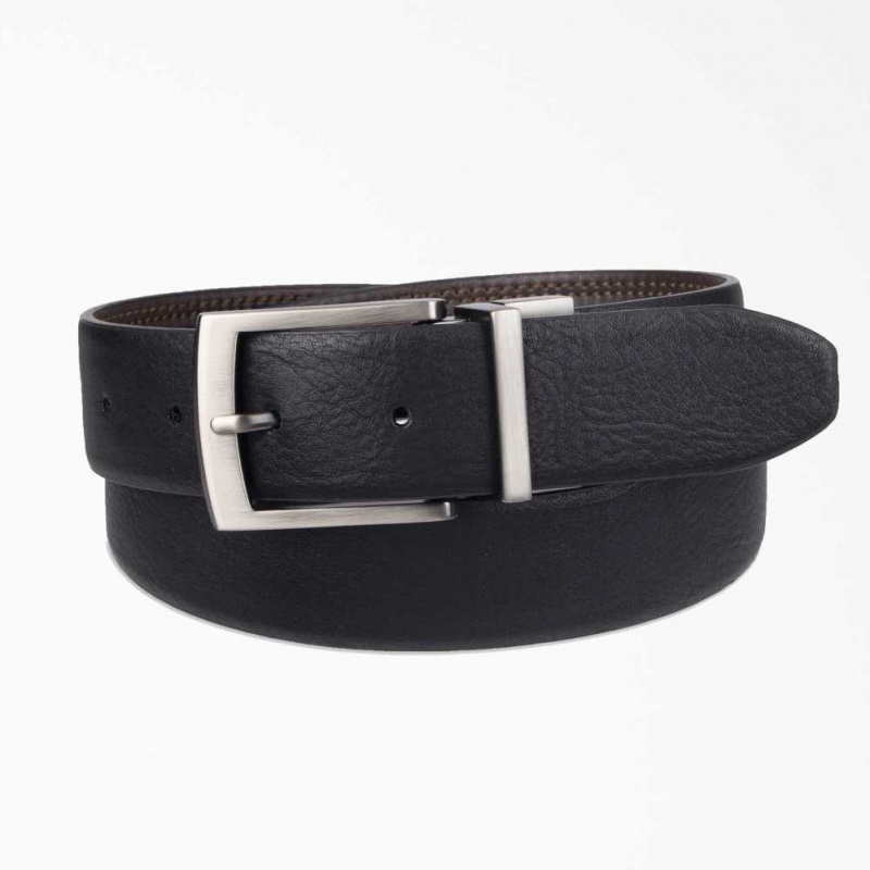 Dickies Two-In-One Reversible Stretch Belt Tan | CZ0002522