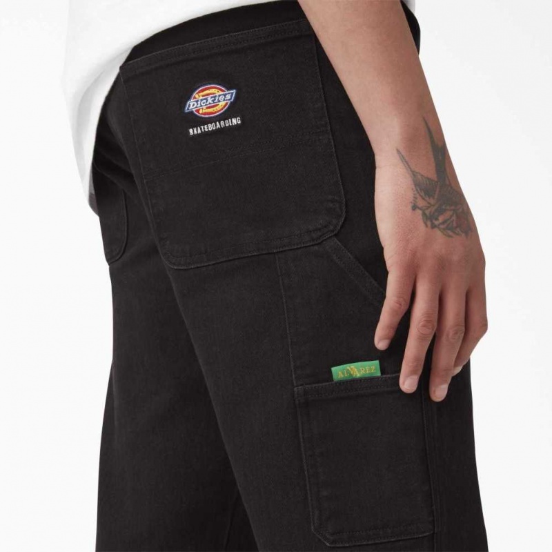 Dickies Vincent Alvarez Utility Jeans Černé | CZ0001605