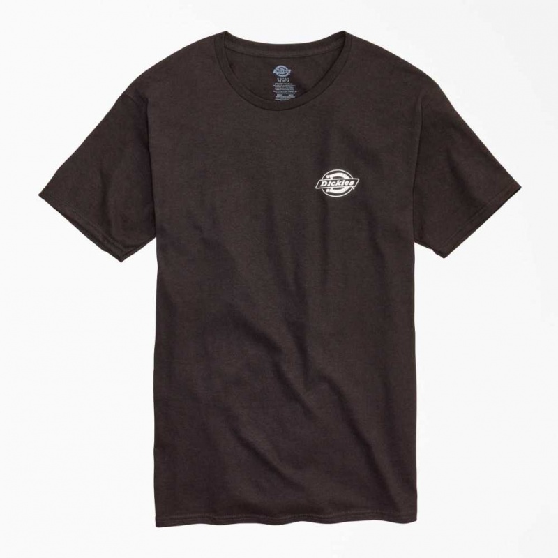 Dickies Worldwide Workwear Grafická T-Shirt Černé | CZ0000555